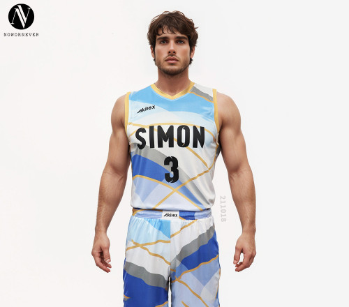 211018 Custom Men's Basketball Jersey Set - OEM & ODM Available, Summer Mesh Quick Dry Retro Style Tank Top Uniforms for Bulk Orders