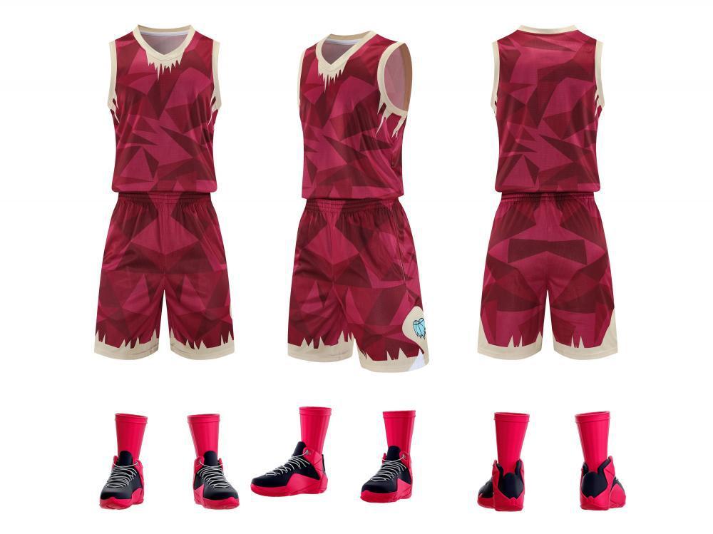 American style basketball uniforms