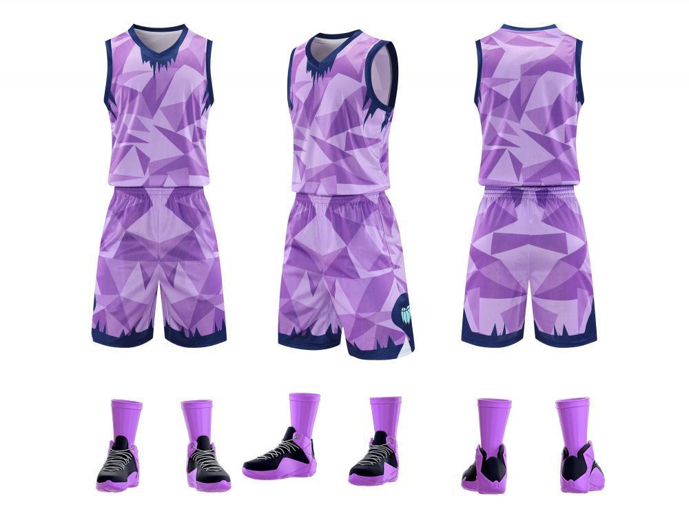 American style basketball uniforms