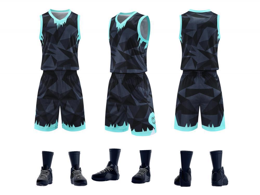 American style basketball uniforms