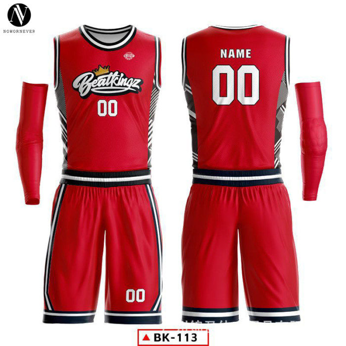 ADML064 - LG-8209 New American Style Basketball Jersey Set | OEM & ODM High Quality Breathable Quick Dry Printed Uniform for Men & Women - Wholesale Sportswear Solutions