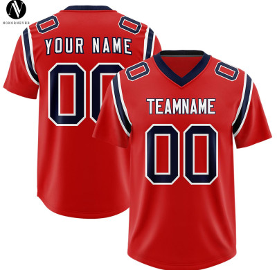 NF-001 Custom Washington Commanders NFL Replica Jersey - Short Sleeve American Football Uniform for Training & Matches | OEM & ODM Available for Wholesale & Sourcing Agents