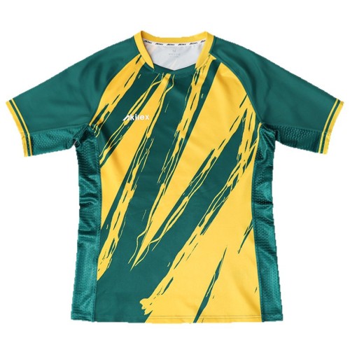 Custom American & British Style Rugby Jersey Set - OEM, ODM, Wholesale | Sublimation Printed Breathable Moisture-Wicking Training Uniforms for Activewear Brands