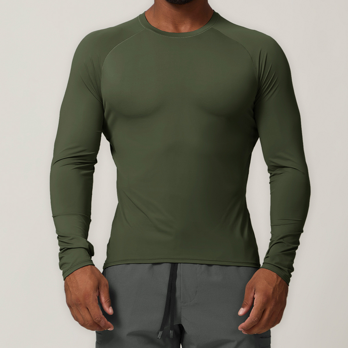Wholesale Men's Casual Long Sleeve T-Shirt