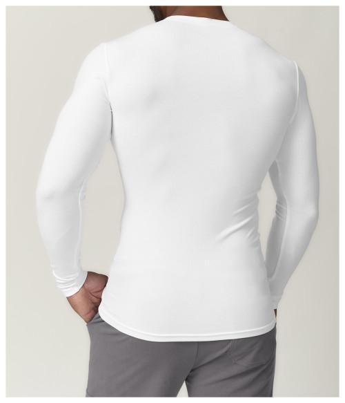 Men's Long Sleeve Compression Sports T-Shirt for Autumn/Winter - Moisture-Wicking & Breathable Fitness Wear - Perfect for Outdoor Training - OEM/ODM & Wholesale Solutions1029.