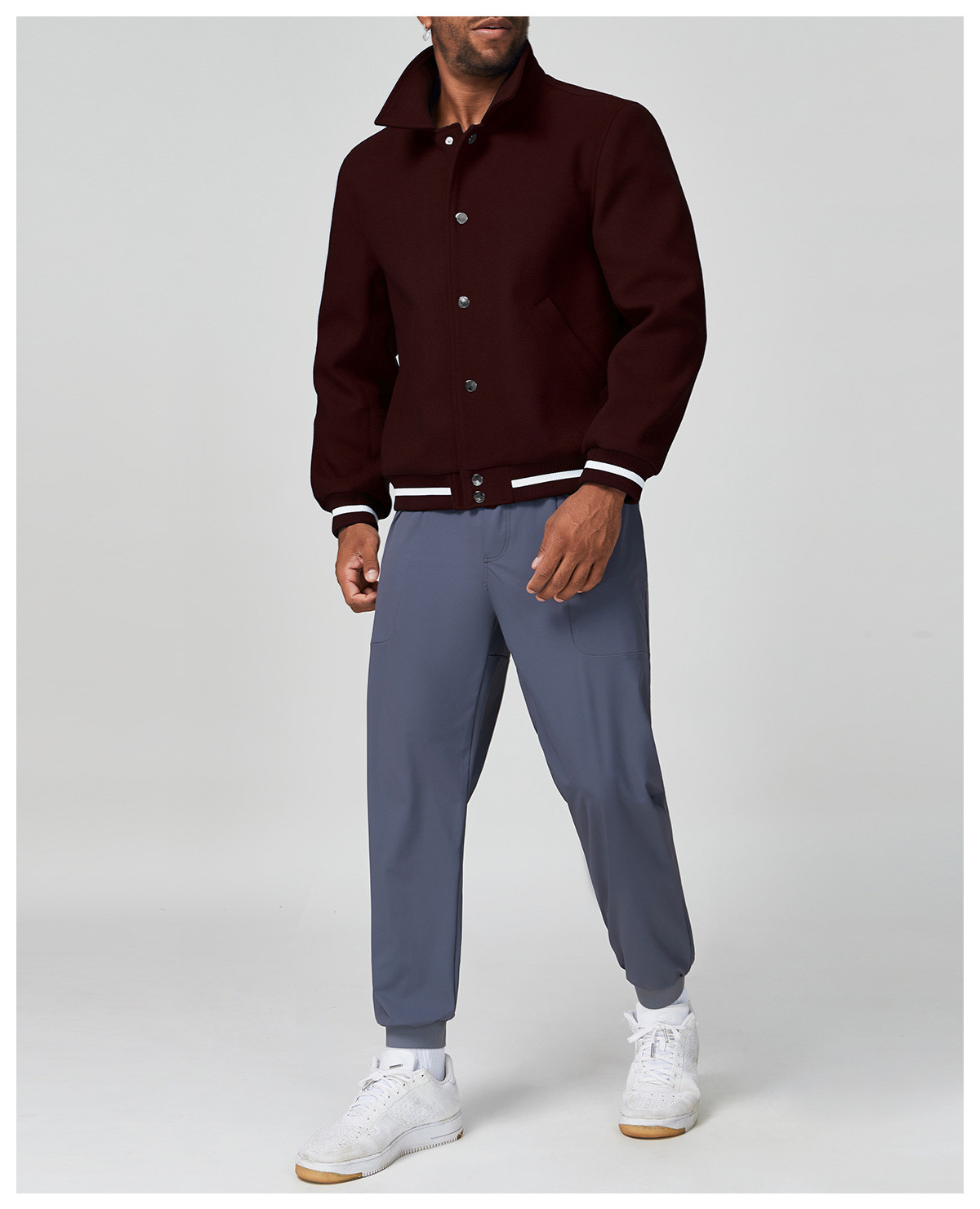 custom men's baseball jacket