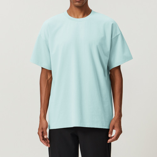 OEM & ODM Soft-Touch Cotton Core-Spiration T-Shirt - Breathable Men's Fitness Top for Casual Sports & Citywalk - Wholesale & Sourcing Agents Welcome - Perfect for Activewear & Fashion Clothing