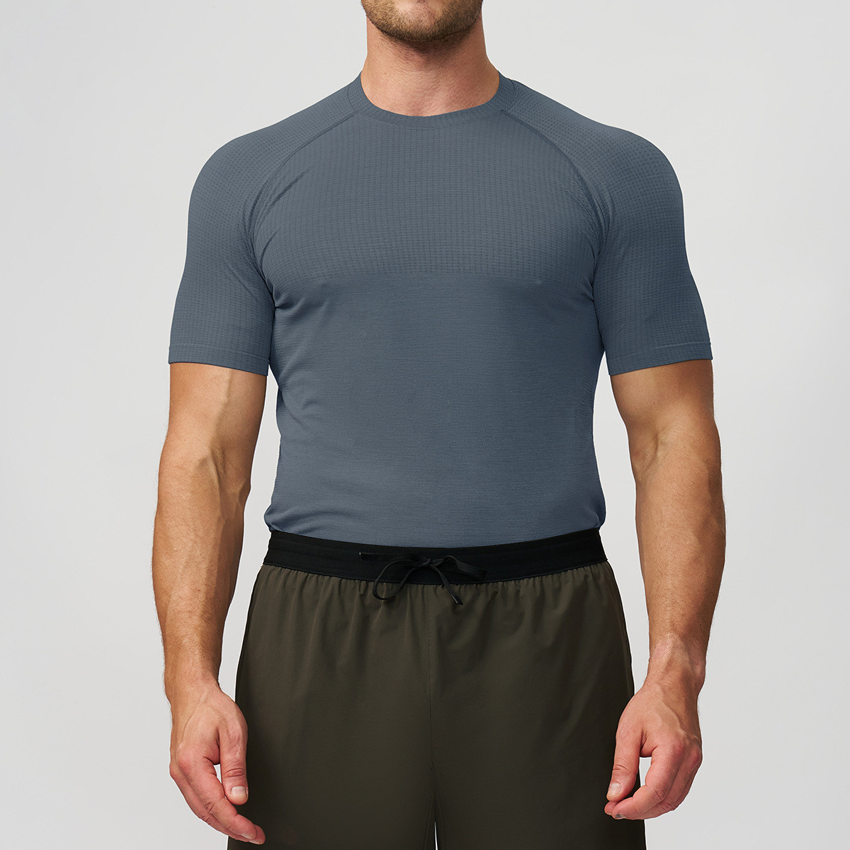 men's short sleeve workout shirt