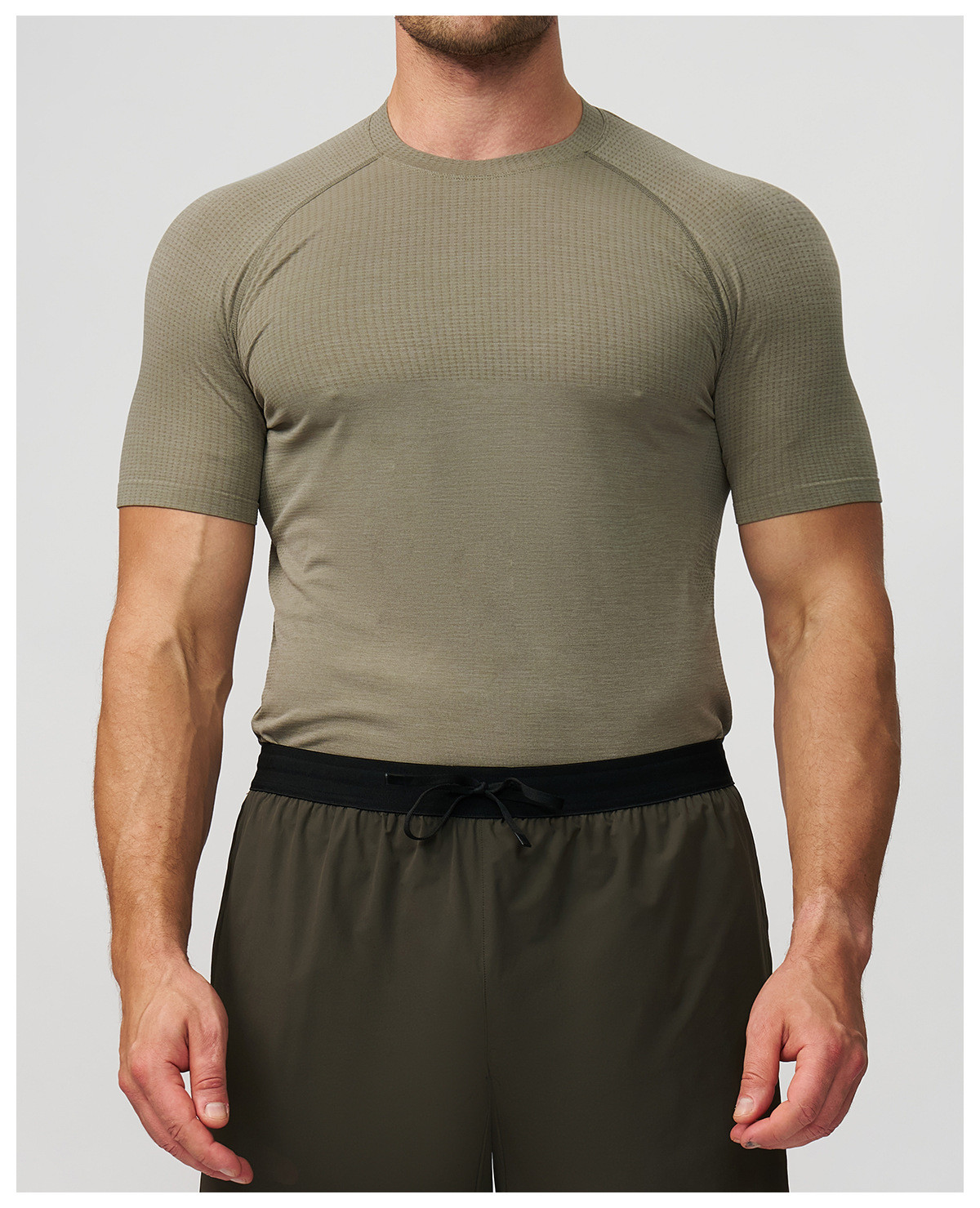 wholesale seamless men's fitness t-shirt