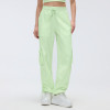 D25001 Women's Outdoor Running Cargo Pants - Lightweight Quick Dry Wide Leg Multi-Pocket Workout Trousers, OEM & ODM Services for Global Brands, Sourcing Agents Welcome, Perfect for Wholesale & Contract Manufacturing