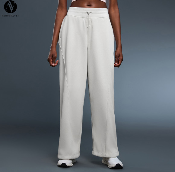 OEM & ODM Women's Winter Fleece Lined Sweatpants - Warm Windproof Loose Straight Leg Joggers for Casual & Sports | Perfect for Wholesale & Sourcing Agents