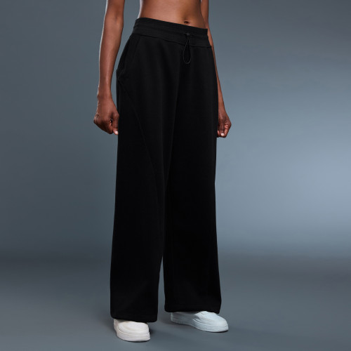 OEM & ODM Women's Winter Fleece Lined Sweatpants - Warm Windproof Loose Straight Leg Joggers for Casual & Sports | Perfect for Wholesale & Sourcing Agents