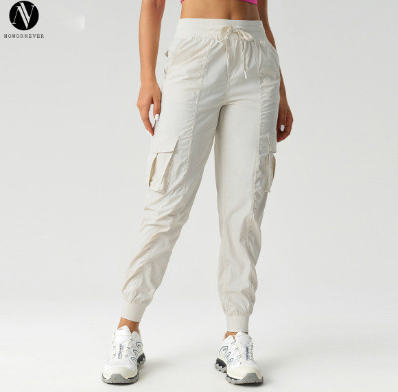 OEM Women's Lightweight Quick Dry Jogger Pants | ODM Breathable Loose Mid-Rise Cargo Trousers for Outdoor & Fitness | Bulk Wholesale Activewear Sourcing Agents