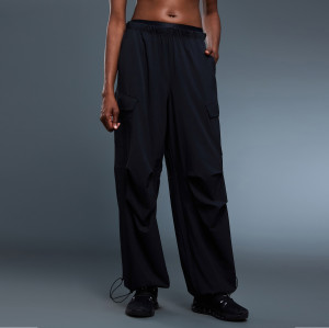 OEM & ODM Women's American Parachute Cargo Pants - Double Waistband Straight Leg Jogger for Wholesale Sourcing Agents | Quick Dry, Breathable Casual Sports Trousers