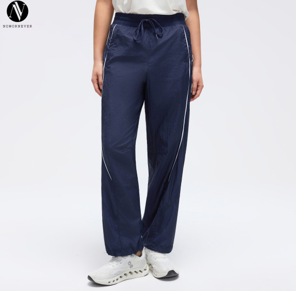 OEM & ODM Women’s Spring/Summer 2-Way Casual Pants | Lightweight Mid-Rise Drawstring Straight Leg & Jogger Style Trousers for Wholesale & Sourcing Agents