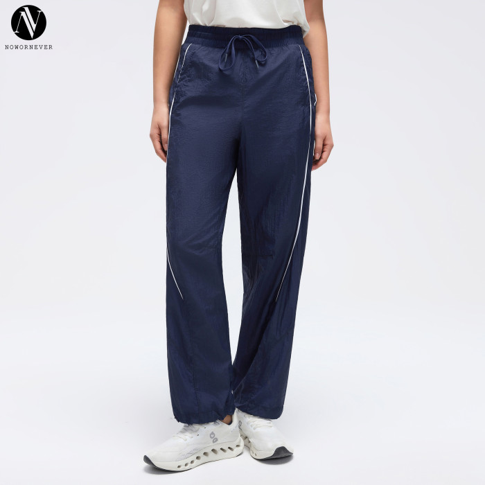 OEM & ODM Women’s Spring/Summer 2-Way Casual Pants | Lightweight Mid-Rise Drawstring Straight Leg & Jogger Style Trousers for Wholesale & Sourcing Agents