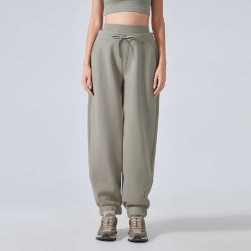 DAW154 Women's Winter Fleece Lined Sweatpants - OEM & ODM Manufacturer for Warm Loose Jogger Style Casual Pants Perfect for Sports, Yoga & Daily Wear | Wholesale & Sourcing Agents Welcome