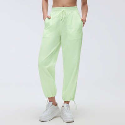 OEM & ODM Women's Summer Quick Dry Pants D26052 - 2-Way Loose Straight Leg & Jogger Style Casual Trousers for Outdoor Running & Fitness | Wholesale Activewear Manufacturer