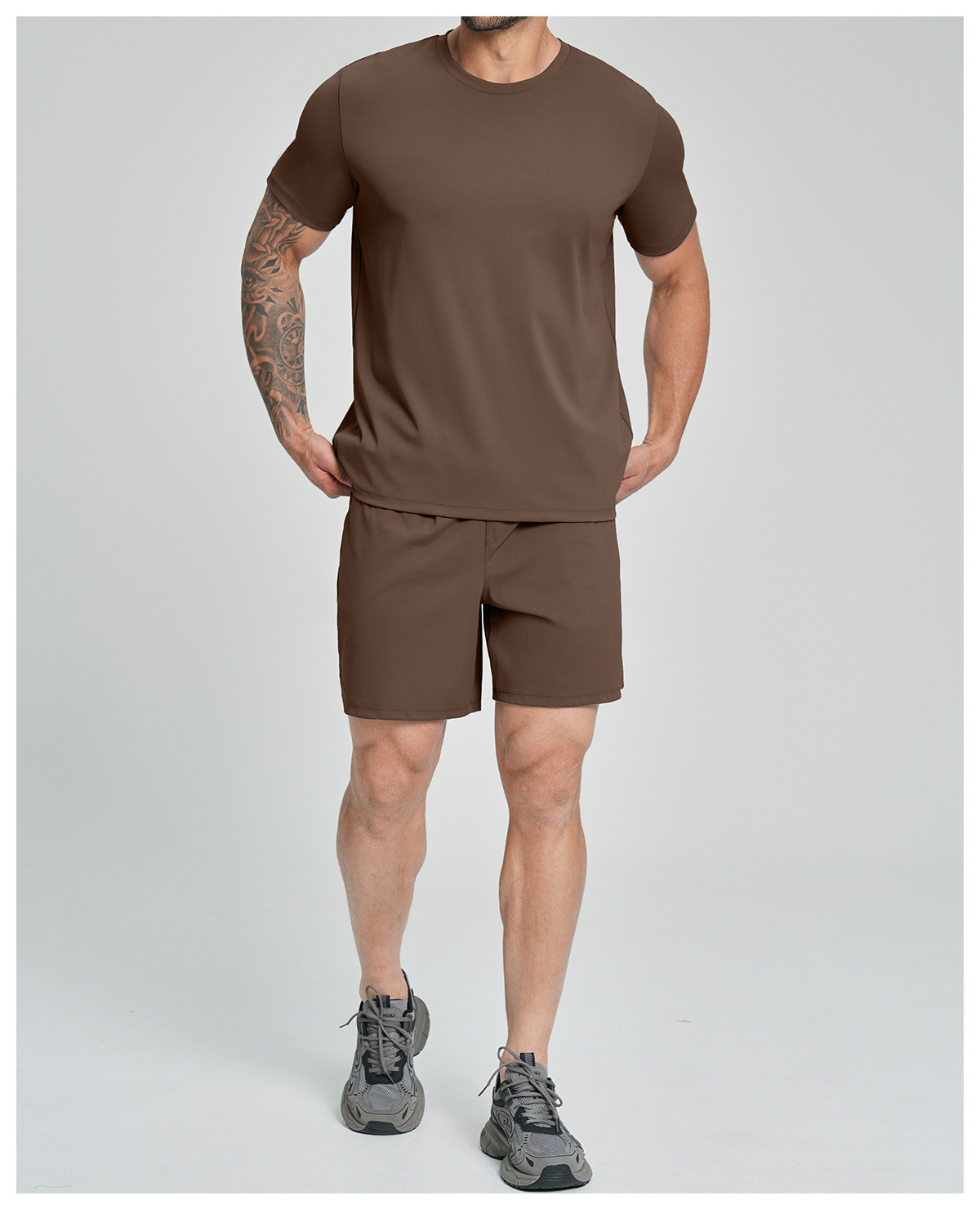 Wholesale Men's Fitness Sports T-Shirt