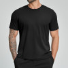 5086 Wholesale Men's Fitness Sports T-Shirt - OEM & ODM Casual Round Neck Basketball and Football Tee, European & American Drop Shoulder Style, Ideal for Activewear & Gym Clothing Sourcing Agents