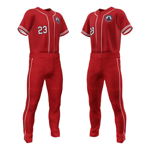 BA-142 Custom Professional Baseball Uniform Set - Unisex Baseball Jersey & Shorts/Pants with Sublimation Print for Training & Matches | OEM, ODM, Wholesale, Sourcing Agents