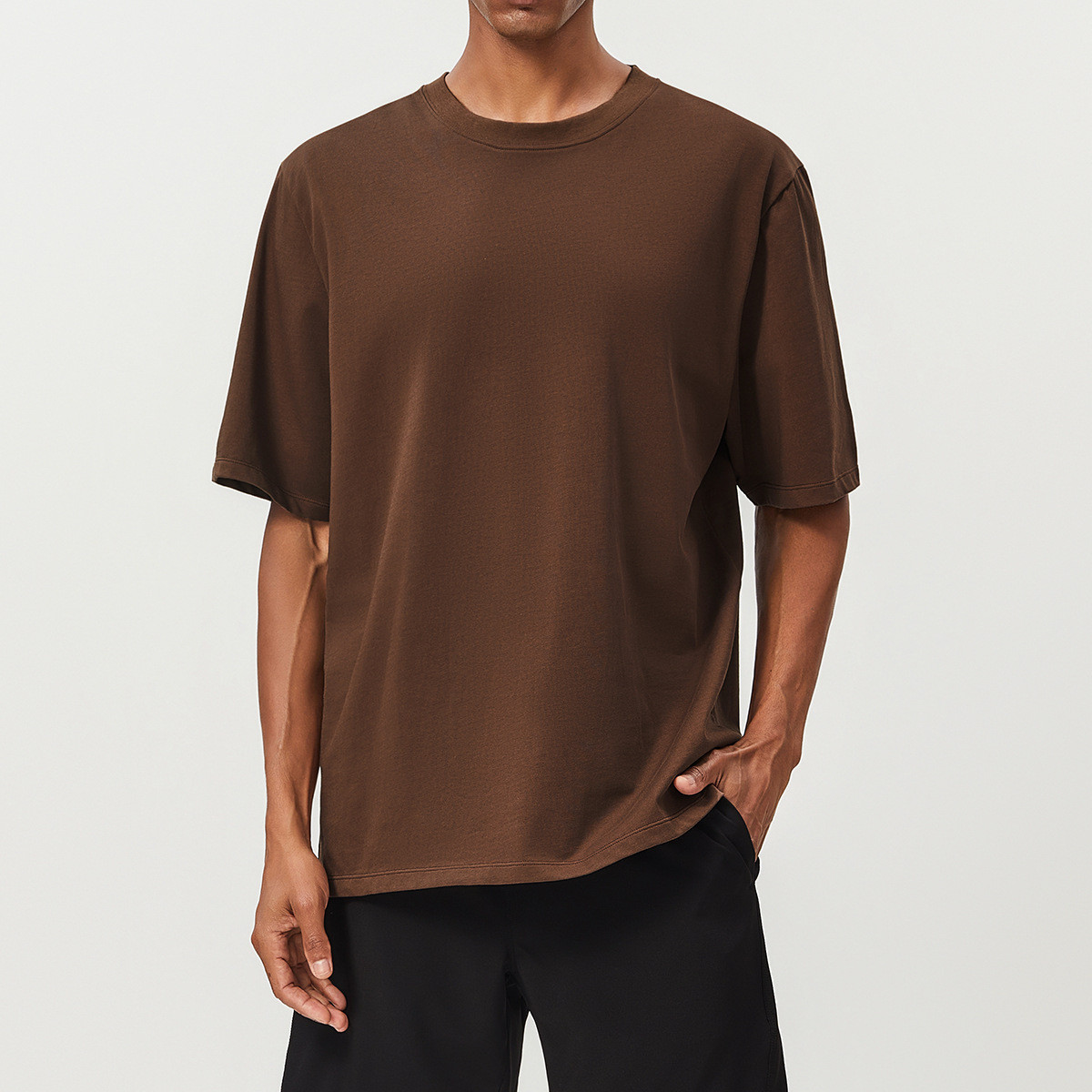 men's athletic t-shirt with moisture control