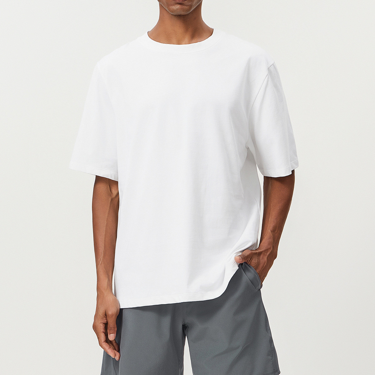 men's athletic t-shirt with moisture control