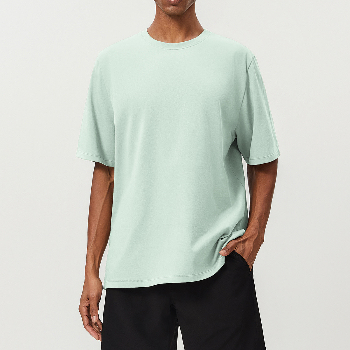 100% cotton men's sports t-shirt