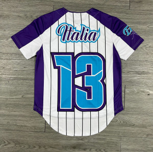 02225 Custom American Size Open Front Baseball Jersey - Unisex Loose Fit T-Shirt with Digital Printing for Streetwear & Dance | OEM, ODM, Wholesale, Sourcing Agents - Perfect for Fashion Brands and Distributors
