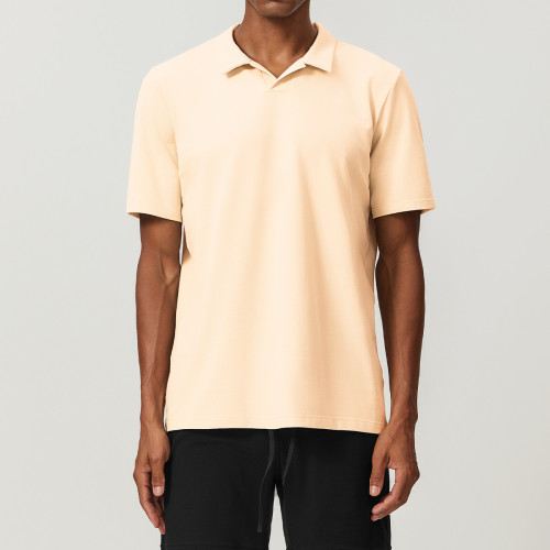 Breathable & Moisture-Wicking Loose Fit Sports Polo Shirt - 1004 Cotton Short Sleeve for Golf & Tennis - OEM, ODM & Wholesale Solutions | Sourcing Agents