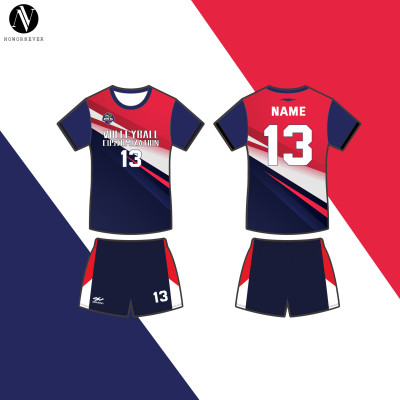Custom Volleyball Uniform Set - Breathable Quick Dry Team Jersey for Men & Women | OEM, ODM, Wholesaling, Sourcing Agents | Enhance Your Sportswear Line with Logo Printing