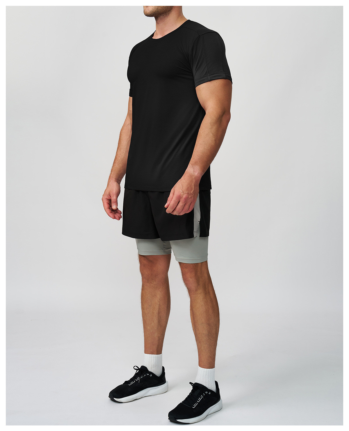 men's casual round neck t-shirt