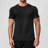 5512ODM & OEM Men's Skin-Friendly Casual Round Neck T-Shirt - Sports Fitness Top for Commuting & Home Use - Designed for European & American Markets, Ideal for Wholesale Sourcing Agents!