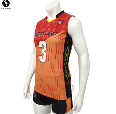 A567 Custom Women's Volleyball Uniform Set - Quick Dry Breathable Team Jerseys for Matches & Training | OEM, ODM, Wholesale Solutions | Perfect for Sportswear & Activewear Brands Looking to Source Quality Apparel
