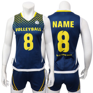A567 Custom Women's Volleyball Uniform Set - Quick Dry Breathable Team Jerseys for Matches & Training | OEM, ODM, Wholesale Solutions | Perfect for Sportswear & Activewear Brands Looking to Source Quality Apparel