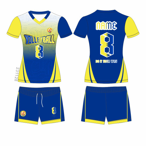 Custom Multi-Sport Jersey, Quick Dry Breathable Short Sleeve Top for Volleyball, Badminton, Tennis & Table Tennis