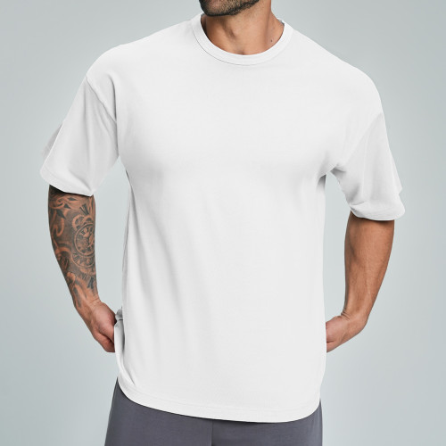 Eco-Friendly Organic Cotton Loose T-Shirt for Outdoor Sports - Breathable & Skin-Friendly - OEM, ODM, Wholesale, Sourcing Agents1504