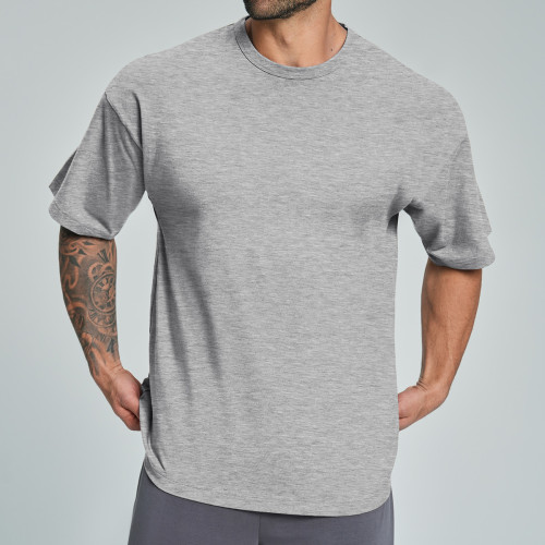 Eco-Friendly Organic Cotton Loose T-Shirt for Outdoor Sports - Breathable & Skin-Friendly - OEM, ODM, Wholesale, Sourcing Agents1504