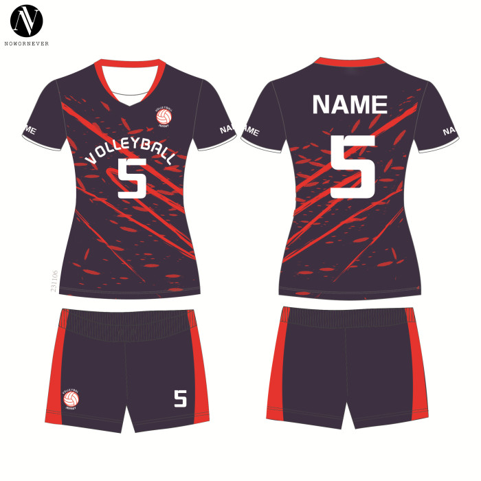 Custom Volleyball Uniform Set - Quick Dry Breathable Team Jerseys for Men & Women, Professional Training & Match Wear | OEM, ODM, Wholesale, Sourcing Agents