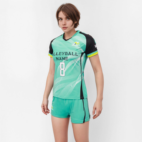 221115 Custom Full Sublimation Volleyball Uniform Set - Men's Quick Dry Breathable Team Jerseys for Club Training & Matches | OEM, ODM, Wholesale Solutions for Activewear Manufacturers