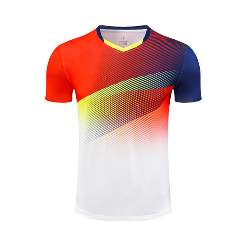 2401/03/05/09/11 Custom Full Print Badminton T-Shirt | Quick Dry Breathable Unisex Tee for Tennis & Table Tennis Training | OEM & ODM Manufacturing for Activewear and Sportswear | Wholesale Sourcing Agents Available