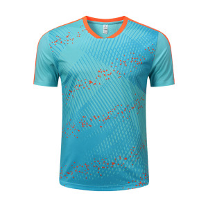 2625 Custom Mesh Quick Dry T-Shirt - Breathable Unisex Short Sleeve for Badminton & Tennis Training | OEM/ODM Services Available for Sourcing Agents, Wholesalers & Brands