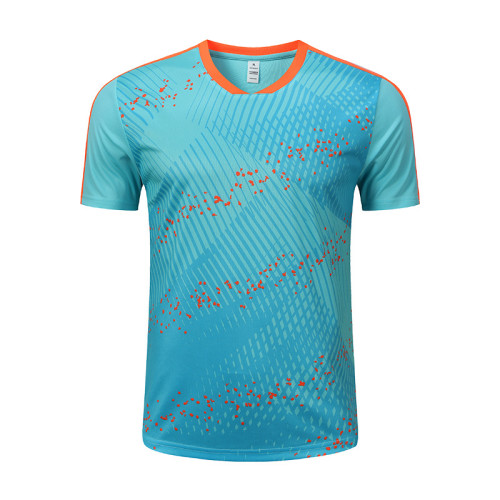 2625 Custom Mesh Quick Dry T-Shirt - Breathable Unisex Short Sleeve for Badminton & Tennis Training | OEM/ODM Services Available for Sourcing Agents, Wholesalers & Brands