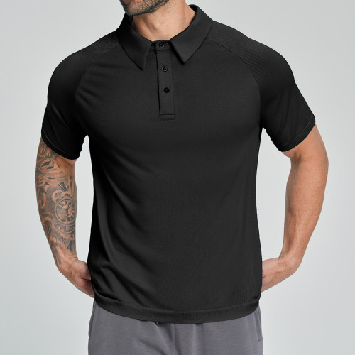 Customizable Men's Outdoor Polo Shirt - Breathable & Skin-Friendly for Hiking, Commuting & Leisure | OEM, ODM, Wholesale Options1181