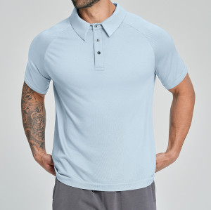 Customizable Men's Outdoor Polo Shirt - Breathable & Skin-Friendly for Hiking, Commuting & Leisure | OEM, ODM, Wholesale Options1181