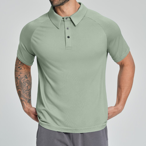 Customizable Men's Outdoor Polo Shirt - Breathable & Skin-Friendly for Hiking, Commuting & Leisure | OEM, ODM, Wholesale Options1181
