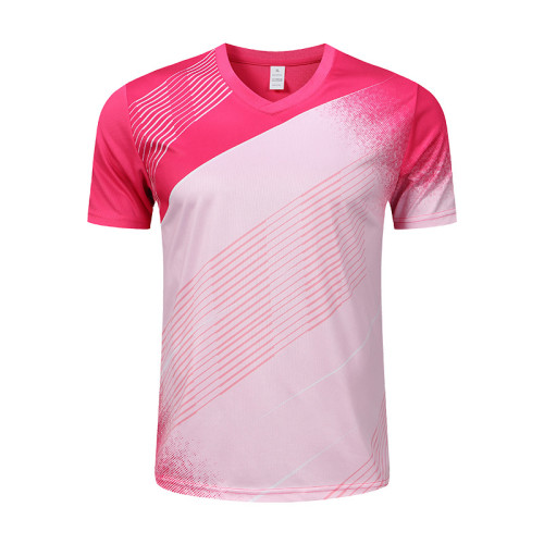 2627 Custom Mesh Quick Dry T-Shirt - Premium OEM/ODM Unisex Short Sleeve for Badminton & Tennis Training - Breathable Fabric with Logo Printing | Wholesale & Sourcing Agents Welcome