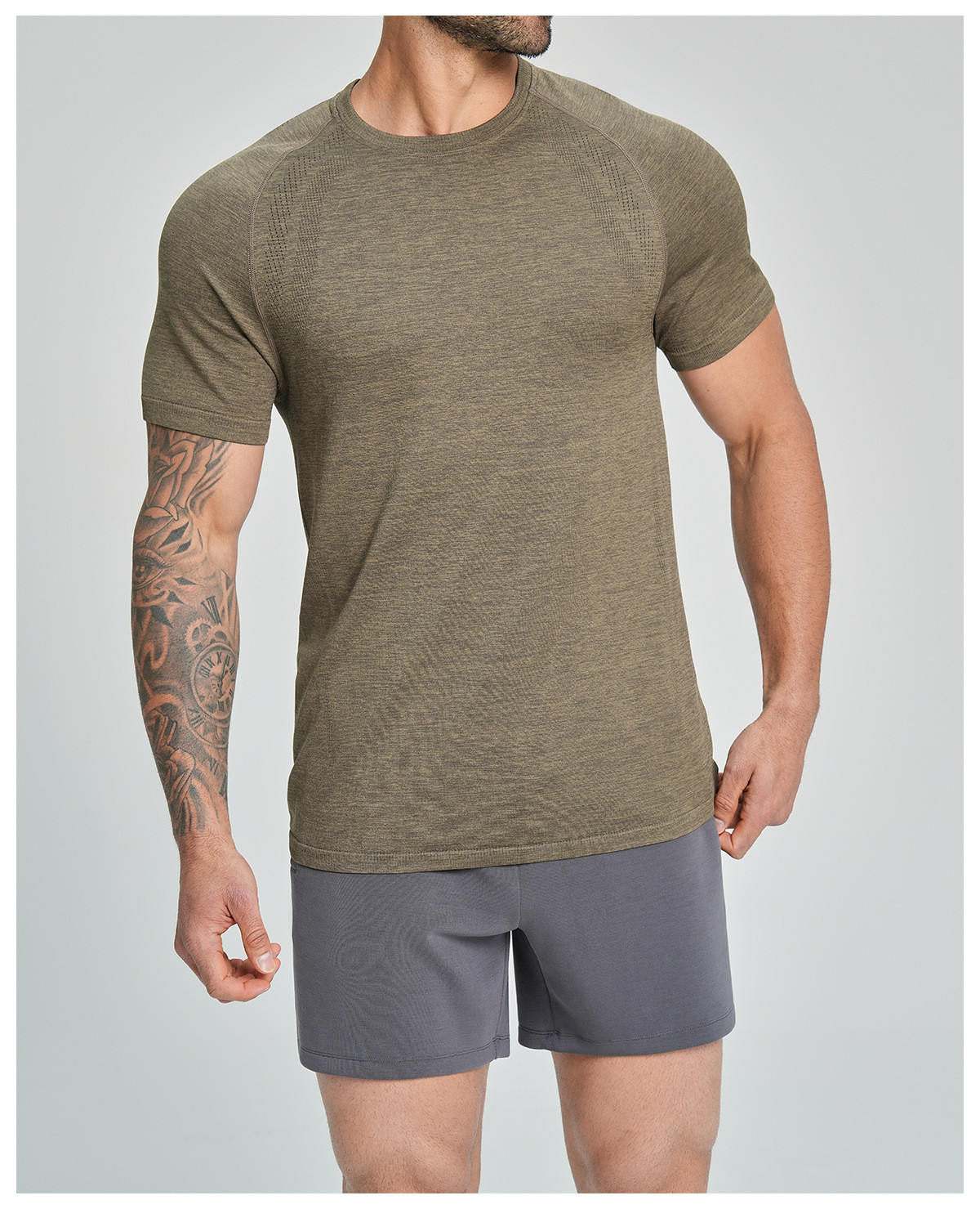 men's breathable sports t-shirt