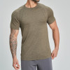 Cross-Border Men's Breathable Seamless Sports T-Shirt – Designed for Yoga, Outdoor Activities & Home Use – Wholesale & OEM, ODM Options Available – Product 1196