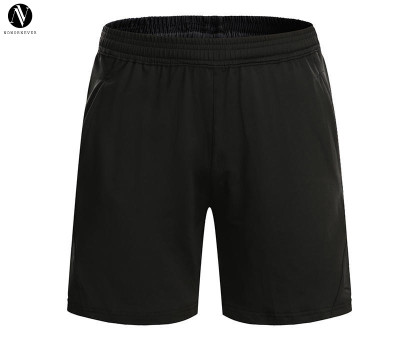 2907# Unisex Quick Dry Black Athletic Shorts - Customizable Blank Sports Shorts for Men & Women, Ideal for OEM, ODM Production & Wholesale Bulk Orders